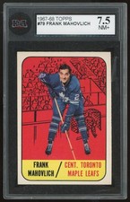 1967-68 Topps Hockey KSA 7.5 Frank Mahovlich Toronto Maple Leafs #79