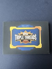 2011 Topps Triple Threads Relic Double Combos Book Tim Tebow #TTRDC-9 /36 (MEM)