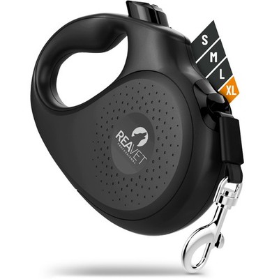 REAVET Rollleine Hundeleine ausziehbar 8m für große Hunde (XL) Ergonomisch Leine