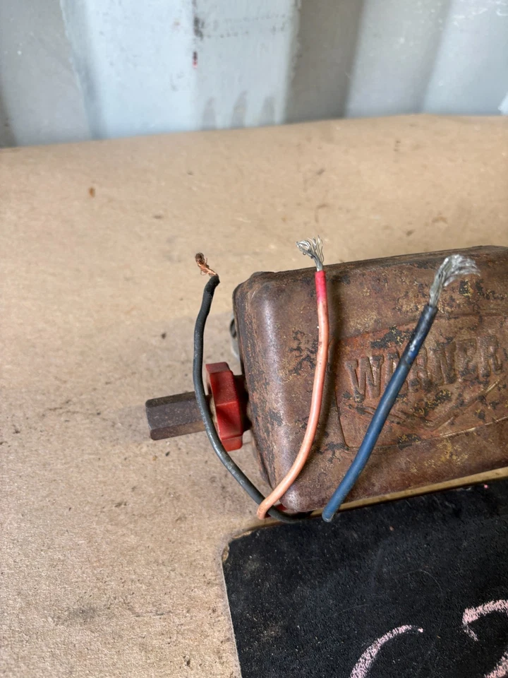 MONTAJE DE SEÑAL DE GIRO WARNER DE COLECCIÓN HOT RAT ROD PALANCA DIRECCIÓN CAJA RATROD 55 51 Foto 2 de 4