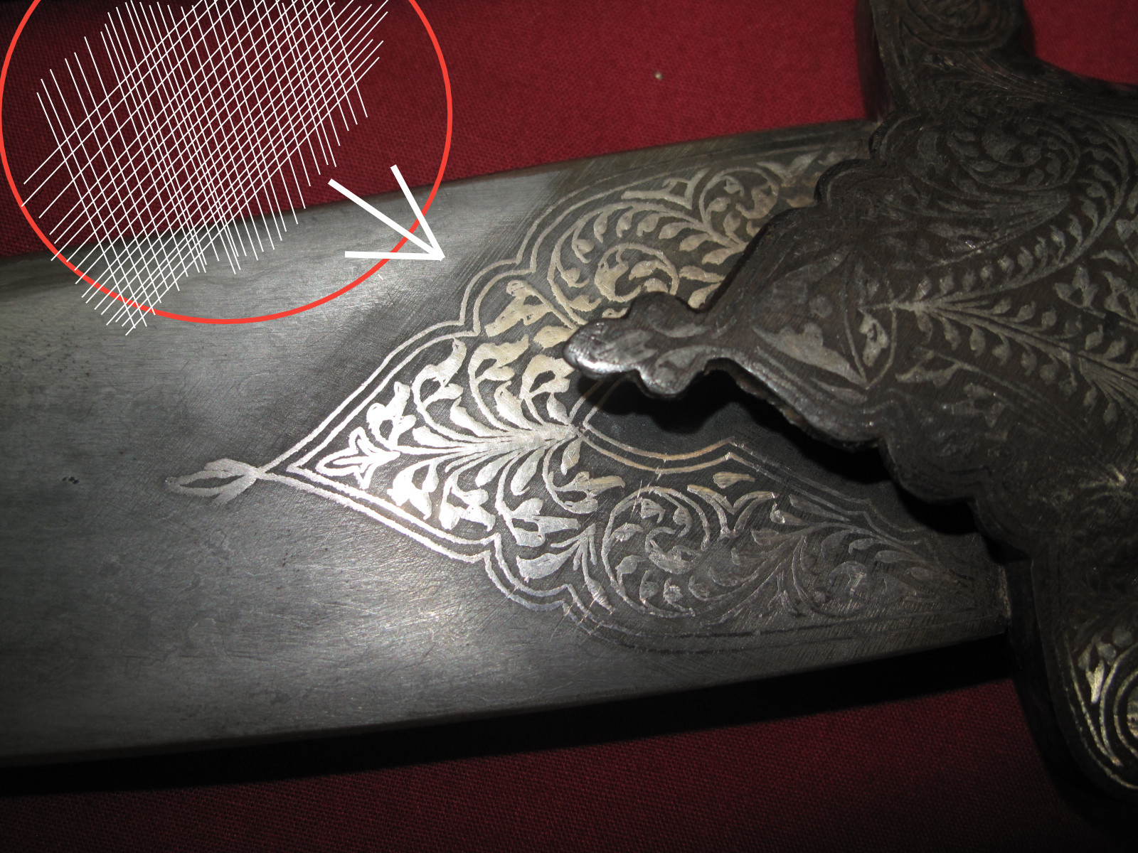 Antique Wootz Dagger 19th Century