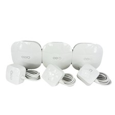 Lot of 3  Eero J010001 Dual Band Mesh WiFi Router System 1200Mbps Home Network