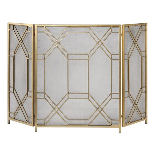 Uttermost 18707 Rosen 53 X 34 inch Fireplace Screen, Grace Feyock - Picture 1 of 2
