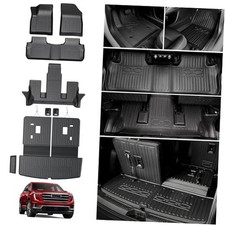 Floor Mats for 2017-2023 GMC Acadia Floor Mats Cargo Liner with Backrest Mat