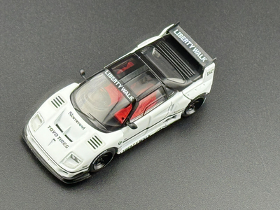 Mini GT Mazda AZ-1 Liberty Walk LB40 White 2024 Tokyo Auto Salon