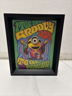 Minions Groovy 3D Lenticular Shadow Box