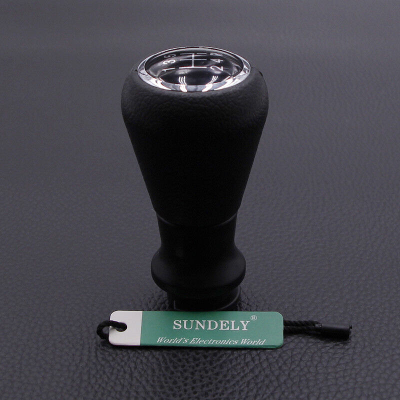 5 Speed Black Gear Shift Lever Knob For Peugeot 307 407 408 508 605 607
