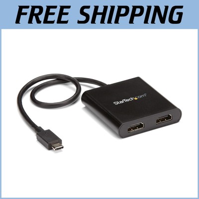 Upgrade Your Workspace with USB-C to Dual HDMI Adapter - 30Hz 4K Output