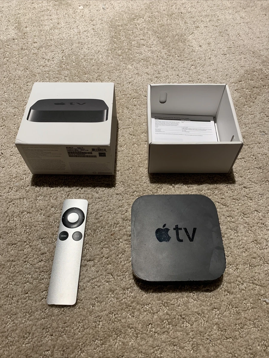 Apple A1469 HD Digital Media Streamer Black (3rd Generation) with