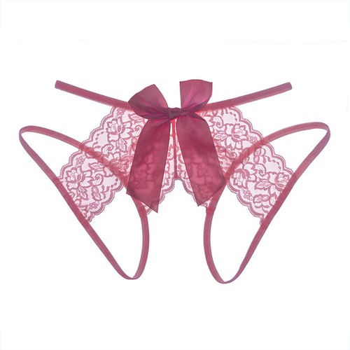 Women Crotchless Thong Sexy G-String Briefs Panties Underwear Lingerie Knickers - Picture 26 of 27