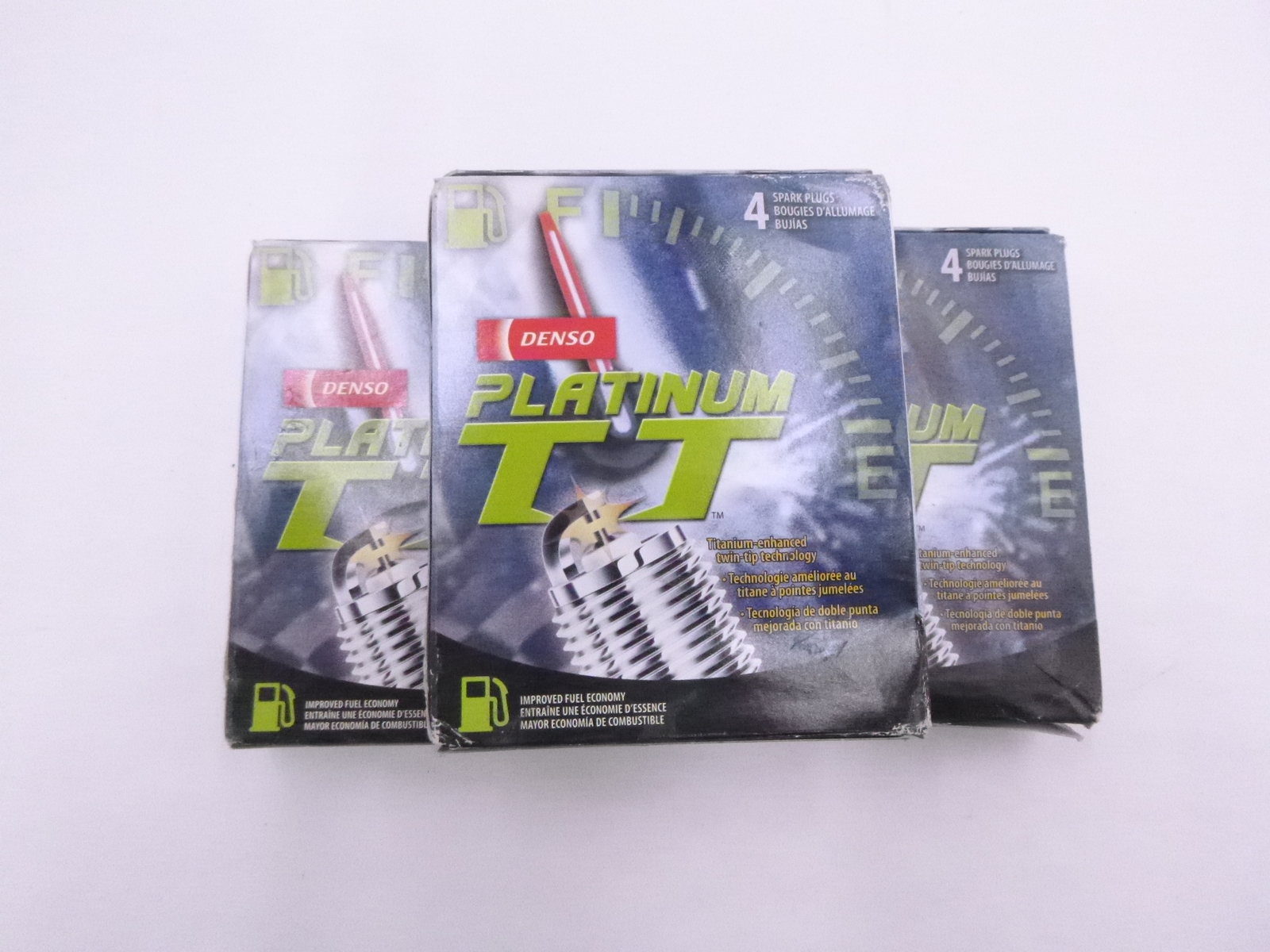 12 Pack Denso 4503 Platinum TT Spark Plugs PK16TT