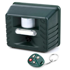 Barktec Ultrasonic Possum Deterrent - Eco-Friendly, Infrared & Strobe Light