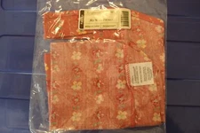 Longaberger Dogwood Floral Medium Wall Pocket Basket Liner #20307244 - NEW