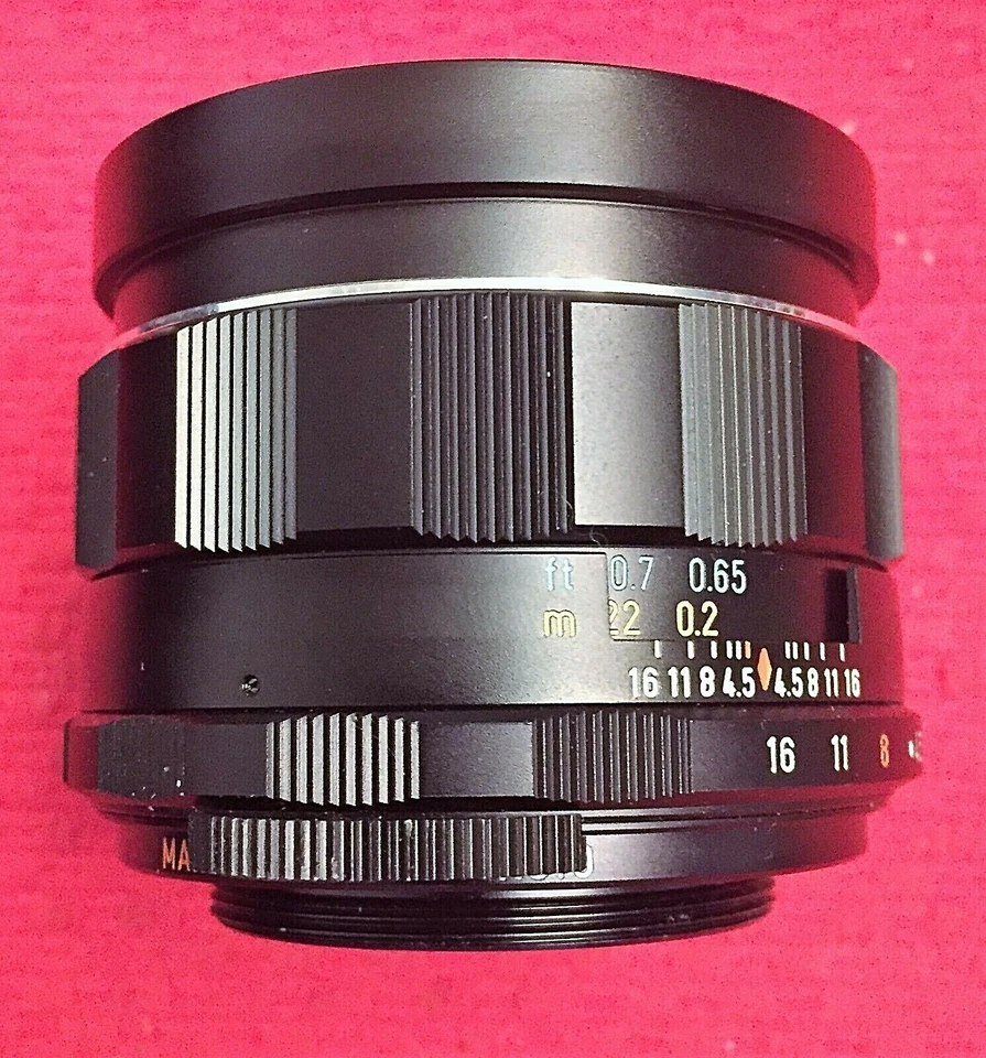 MINT ASAHI F/4.5 20MM SUPER TAKUMAR ULTRA WIDE ANGLE LENS FOR M42 PENTAX BODIES  - Image 4 of 4