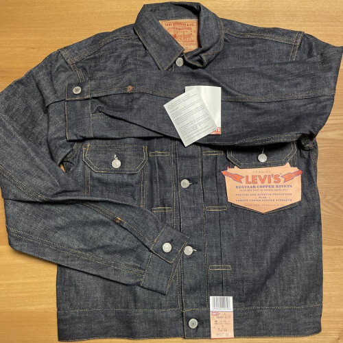 Levi's 70507-0117 2nd 507XX 1953 Reprint Deadstock SizeS Levi's 70507-0117 2nd 507XX 1953 Reprint Deadstock SizeS