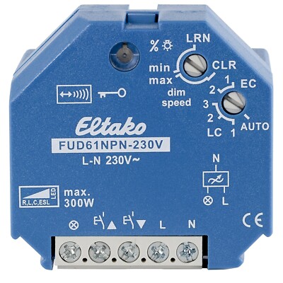 LED Funk-Dimmer Eltako FUD61NPN-230V