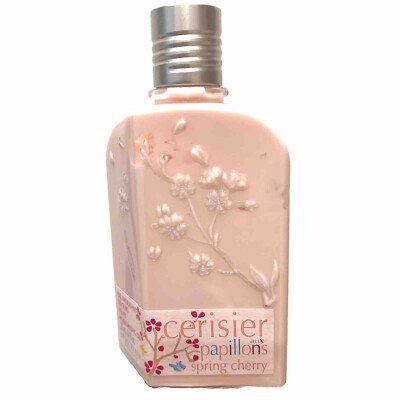 L Occitane SPRING CHERRY Cerisier Papillons Velvet Moisturizing Gel New Low Fill