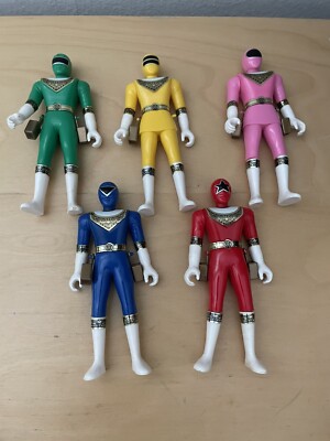 BANDAI 1995 オーレンジャー ミニフィギュア７箱 Ohranger Power Rangers Zeo set of figures Bandai 1995 | eBay