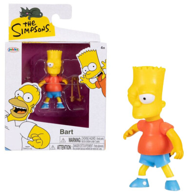 Die Simpsons 7 cm Mini Figur mit Zubehör Wave 2: Bart Simpson