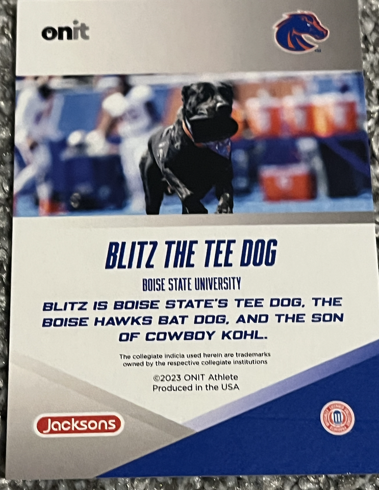 2023 Boise State Football Cards You Pick your Card Complete your Set