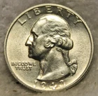 1943S Uncirculated Washington Quarter