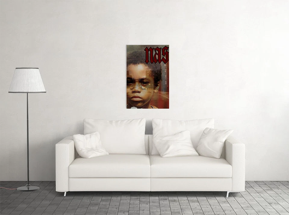 Póster de portada Illmatic Nas The Best Rap Artist Music 2020 arte de pared - PÓSTER 20x30 Foto 2 de 3
