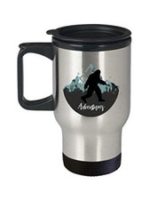 Bigfoot Travel Mug - Adventures - 14oz Insulated Tumbler