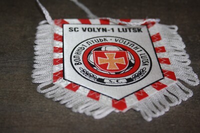 Petit Fanion Vintage SC Volyn-1 Lutsk – Ukraine – Wimpel Collection