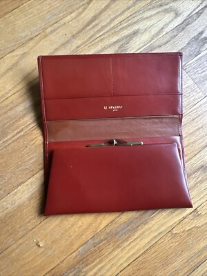 #ad Vintage Leather Women#x27;s Wallet Purse – Genuine amp; Authentic – Great Condition