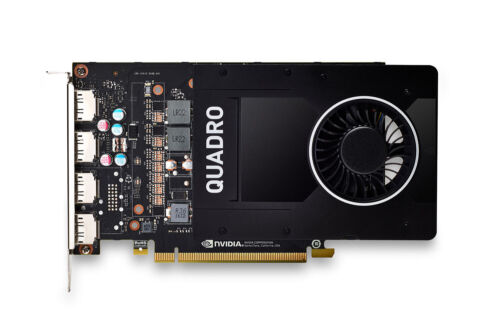 NVIDIA Quadro P4000 CAD Grafikkarte 8GB PCIe 3.0 x16 4x DisplayPort HDCP GPU - Afbeelding 1 van 4