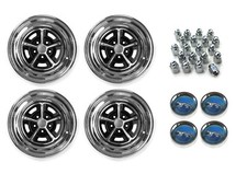 Magnum 500 Wheel Kit - Includes Wheels Caps Lugs - Choice Of Size Caps Magnum 500 Wheel Kit - Includes Wheels Caps Lugs - Choice Of Size Caps
