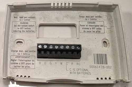 Termostato Honeywell Home PRO 2000 usato modello - TH2110DH1002 (5 - 2 programmi) - Foto 6 di 8