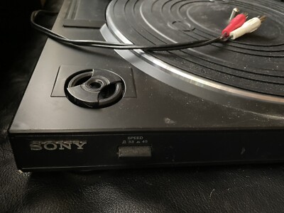 SONY USB STEREO TURNTABLE SYSTEM PS-LX300USB use w/ Receiver Amp