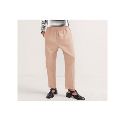 Hatch Collection 'The Asher' Tan Straight Taper Pant Size 2 - NWT
