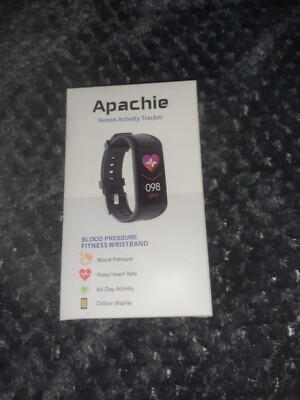Apachie Fitness Watch Tracking Heart Rate And Daily Activity UK