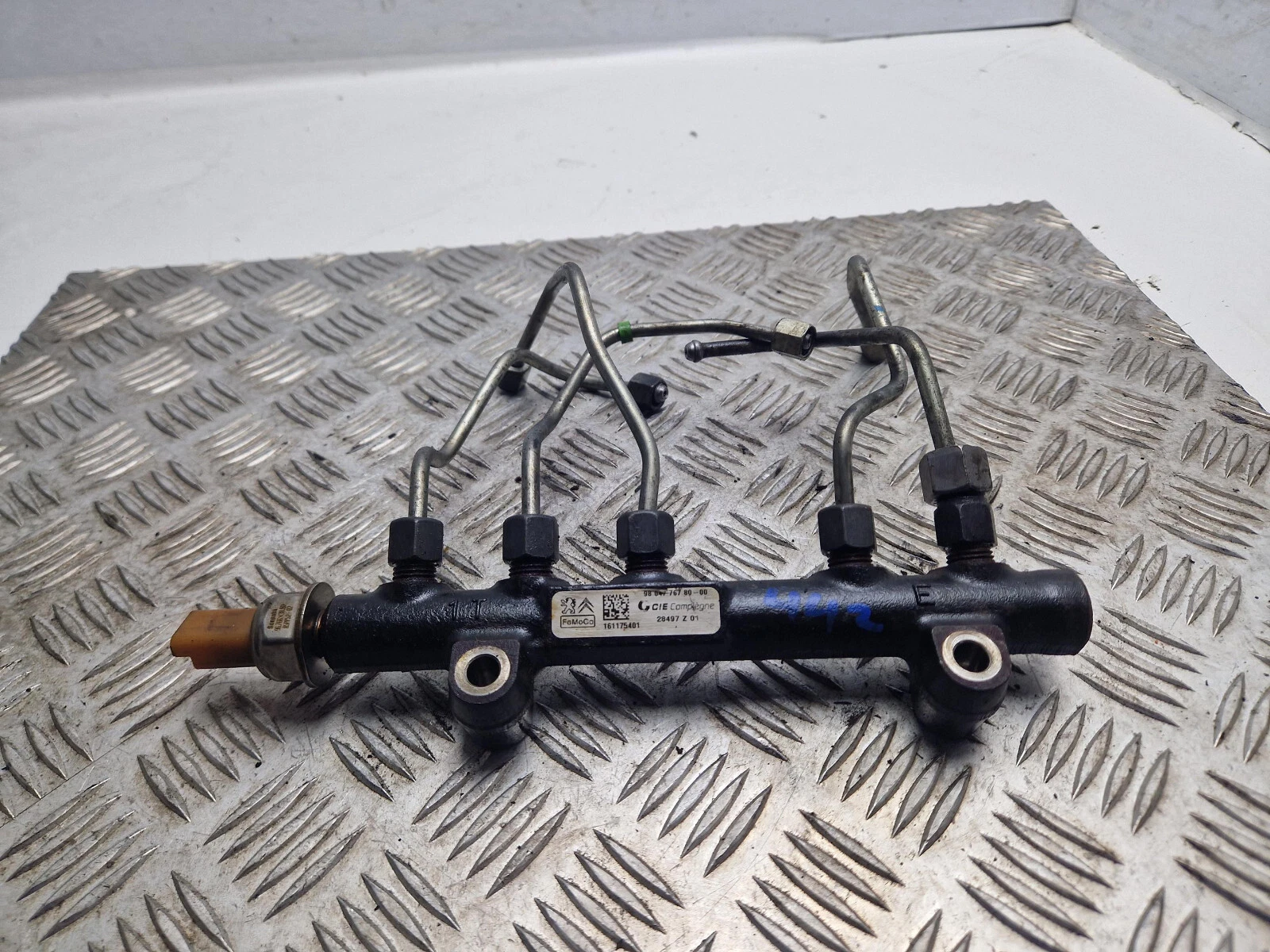 FORD MONDEO FUEL INJECTOR RAIL 1.5 TDCI DIESEL 9804776780 MK5 2015 - 2018 - Picture 1 of 12