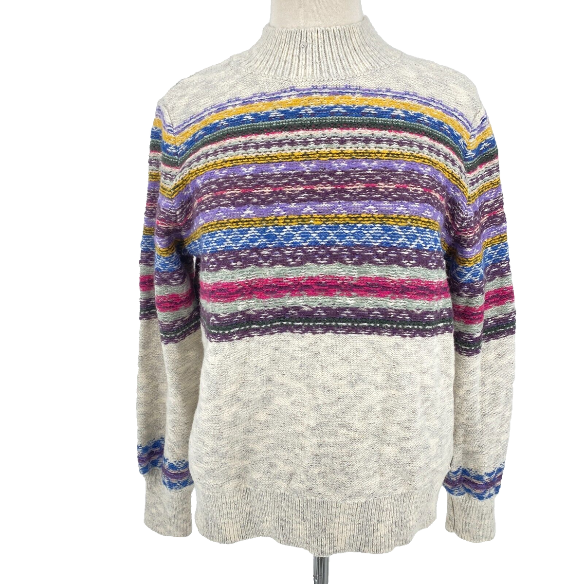 Sweater Tee Mini Mock Neck Sweatshirt Abercrombie NWT ABERCROMBIE