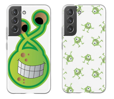 Monster Green Handyhülle Personalisieren Bedruckt & Kompatibel mit allen Handyhüllen