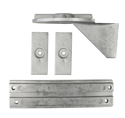 Tecnoseal Anodensatz Aluminio für Mercury 40 50 60 PS EFI CV Anoden Kit 4 Takt