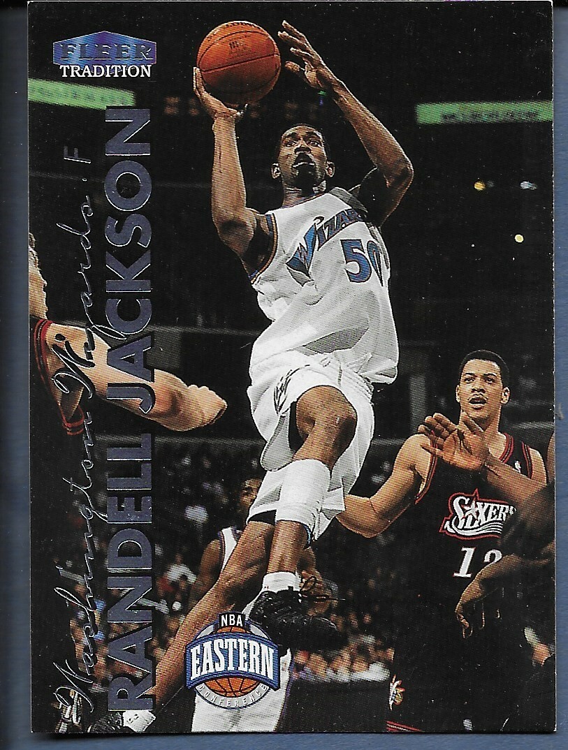 1999-00 Fleer Washington Wizards Basketball Card #98 Randell