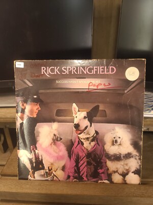 Rick Springfield - Success Hasn't Spoiled Me Yet - 19 RCA AFL1-4125 Vinyl Record