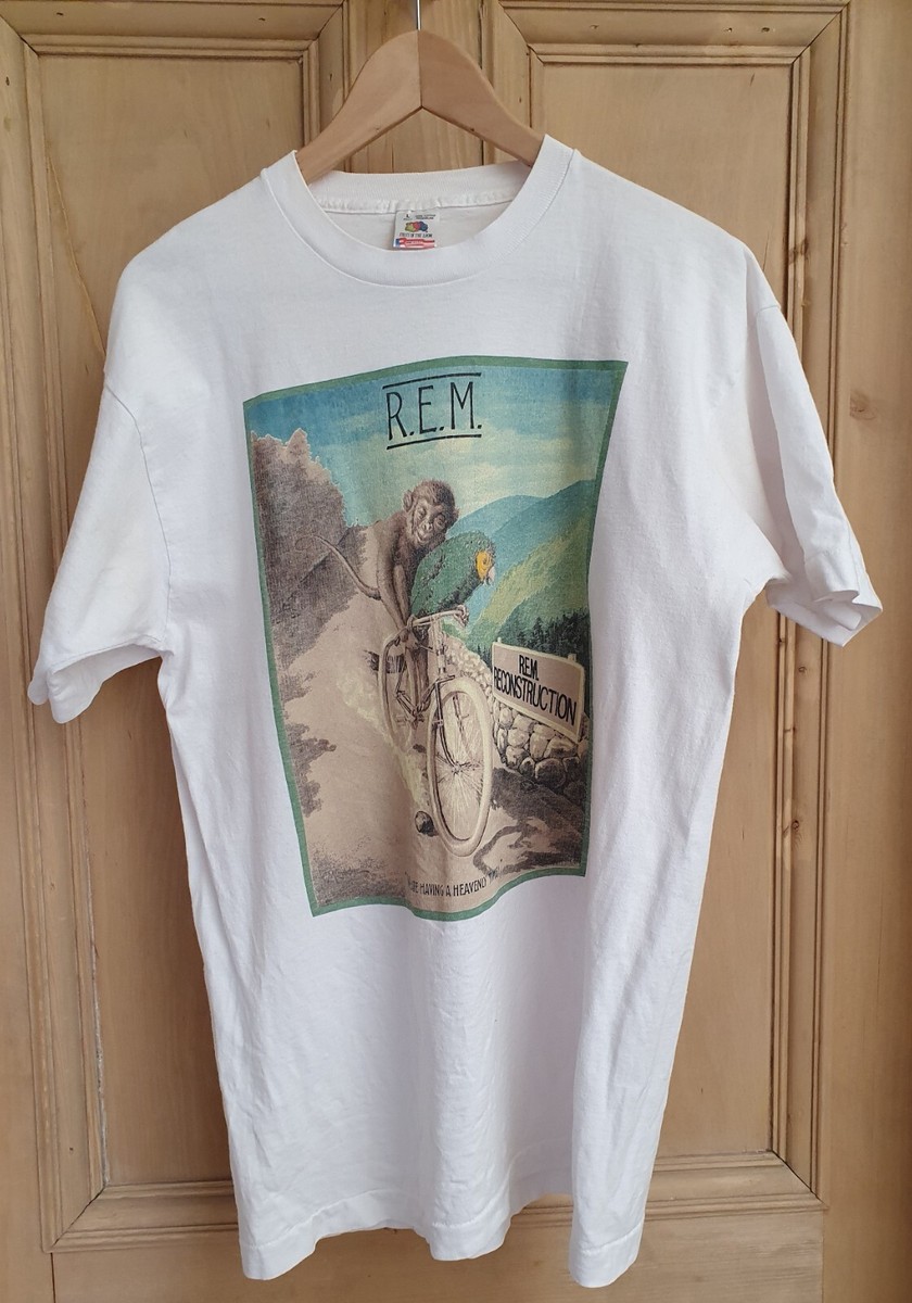 REM 1985 original tour t shirt Fables of the Reconstruction R.E.M.