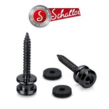 Schaller strap locks SLOCK Button Size M Black
