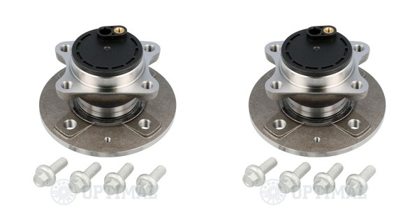 Optimal 2X Radnabe Radlagersatz Hinterachse FüR Toyota Aygo CitroëN C1 II WNB1-image