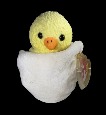 Ty Beanie Baby Eggbert With Swing Tag Tag Protector Plus Free Shipping Chick