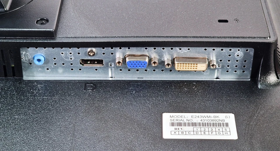 NEC MultiSync E243WMi 24 Zoll FHD IPS LED 16:9 PC Monitor DP VGA DVI 1920 x 1080 - Bild 2 von 4