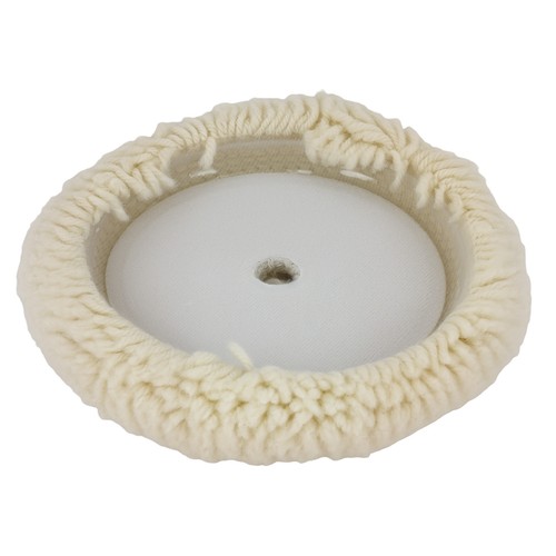 7 Inch Wool Hook Loop Compound Bonnet Pad for Polisher Buffer Application - Bild 3 von 14