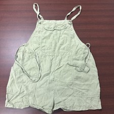 BDG Urban Outfitters Romper Womens Sz L Pockets Sleeveless Jumpsuit Summer FLAW