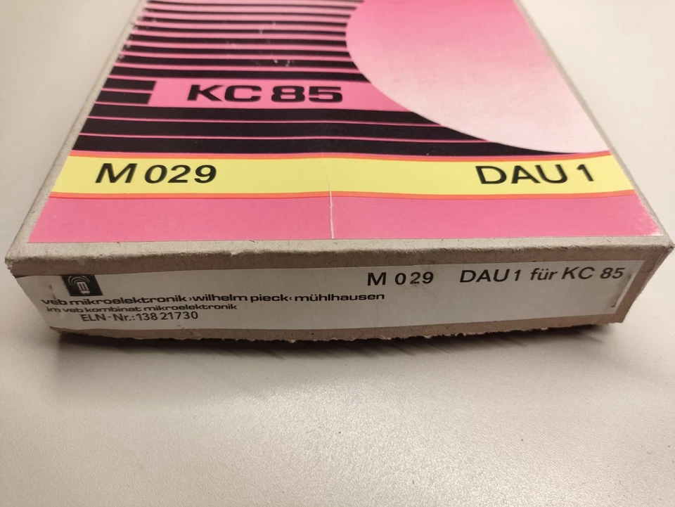 RFT KC85 DAU1 Modul in OVP mit HB für KC85/4 oder /3  M029 nicht für Robotron - Bild 2 von 4