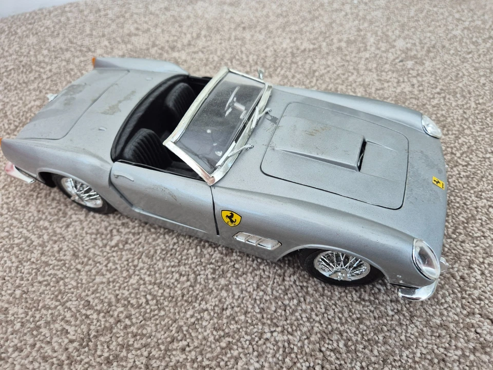 1/16 POLISTIL TONKA CLASSIC - FERRARI CALIFORNIA SILVER - DIECAST MODEL CAR - Image 4 of 4